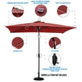 thumbnail image 4 of SunRay 9'x7' Rectangular Next Gen Solar Lighted Umbrella, 4 of 25