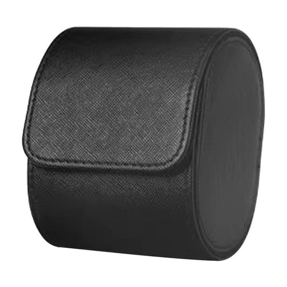 Travel Watch Case Roll Organizer, Watch Roll Case for and Bracelets Black