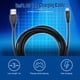 thumbnail image 3 of Sywqhk Cable de carga USB de 3 m con anillo magnético para controlador inalámbrico Sony PS3, 3 of 9
