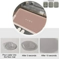 thumbnail image 4 of Todaioua Soft Diatomaceous Earth Bath Mat U-Shape, Quick Dry Bathroom Mats 2 Piece, Super Absorbent Bath Mat Set, Washable Non Slip Bathroom Rugs, Stone Bath Mats Alternative, 4 of 7