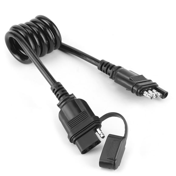 Harness Extension Connector, 4 Pin Waterproof Trailer Connector For Trailer Accessory