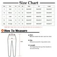 thumbnail image 2 of Aueoeo Straight Leg Jeans for Women,Women's High Waist Wide Leg Jeans Classic Skinny Denim Pants for Teen Girl Bell Bottom Jeans Button Fly Jeans Clearance, 2 of 7