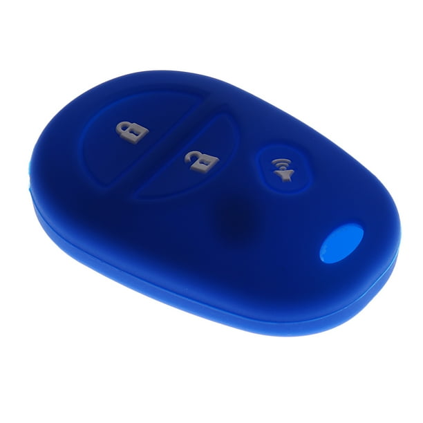 Funda de FOB 3 Botones Protectora de Clave para Coche Azul profundo