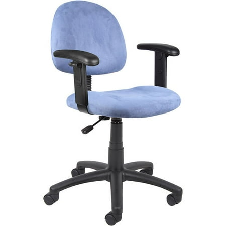 Boss Deluxe Desk Chair with Adjustable Arms - Walmart.com