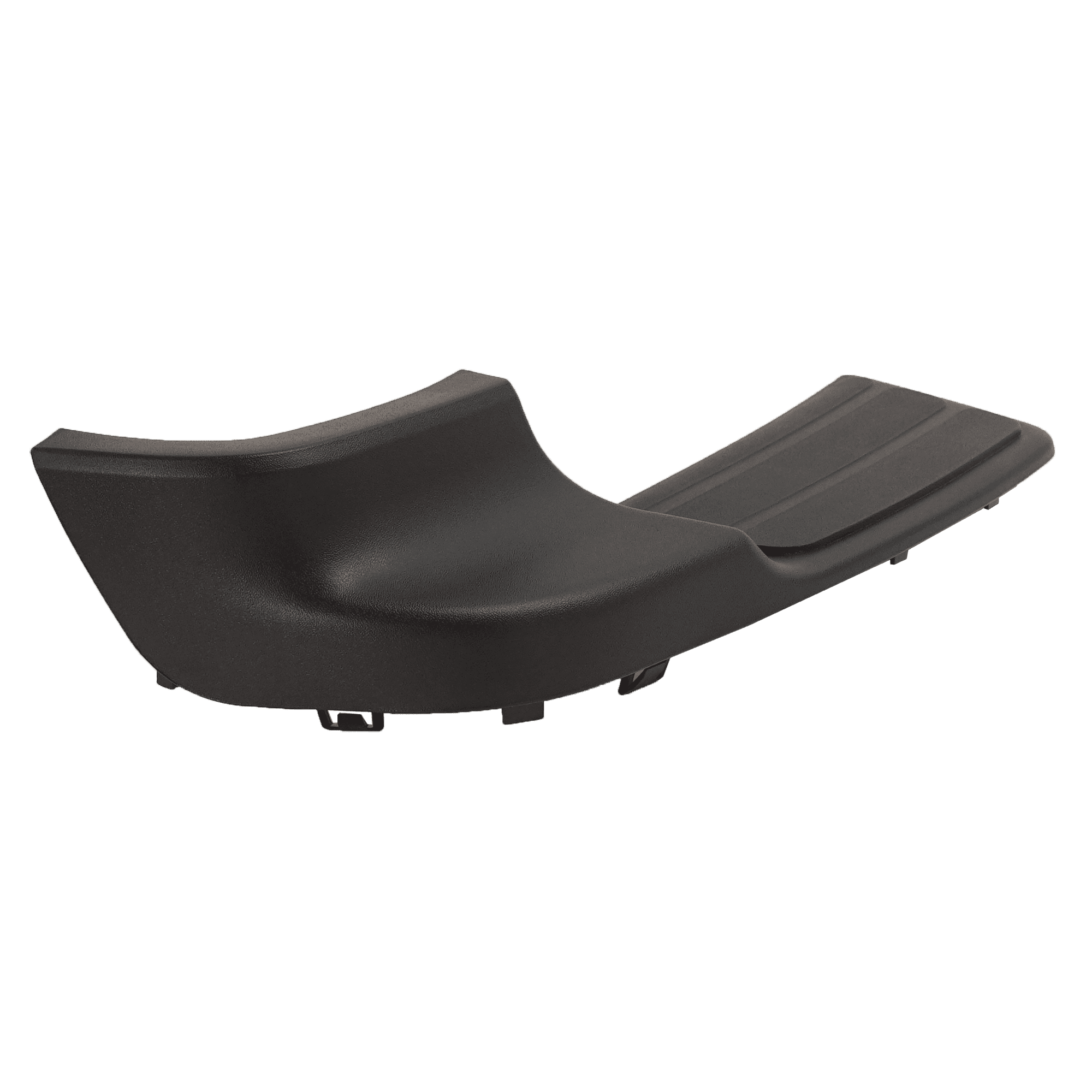 Bumper Step Pad Compatible With 2002-2007 Chevrolet Trailblazer 2002-2006 EXT Left Driver Black