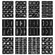 thumbnail image 3 of Plantillas para tatuajes temporales RAZET, 12 hojas, 142 plantillas, 3 of 8