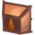 thumbnail image 7 of Meyda Tiffany 213699 Tall Pines 40 Light 7" Tall Wall Sconce - Rust, 7 of 7