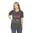 thumbnail image 5 of I LIFT TO EAT Never Not Hungry Funny Body Building Gym Tshirt S-3XL, 5 of 9