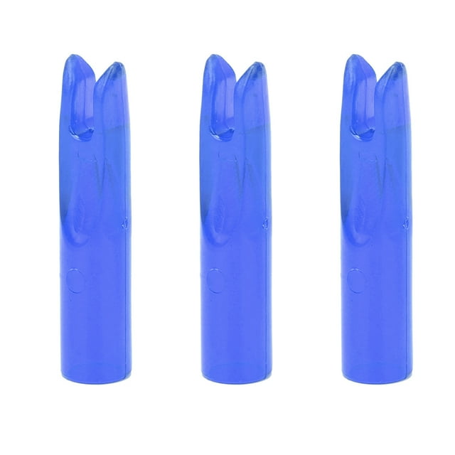 Nocks 1 4 Inch Mings Slip On Nocks Fors 6Mm Glue On Plastic 50Pcs Portable Plastic Bow Nock Insert Tailry Accessory For 6Mm Shaftment
