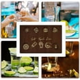 thumbnail image 4 of Log Color Tequila Shot Glasses Serving Tray Wooden Glass Holder with Salt Rim Shot Glasses Board for Bar Restaurant Party Family Gathering 7.87x11.81 Inch Mixed Color, 4 of 9