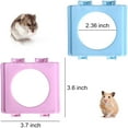 thumbnail image 3 of IGUOHAO Raccords de Tuyaux pour Tunnel de Hamster, 4 Pcs 2.3 Pouces Connecteur de Tunnel de Cage de Hamster, Accessoires d'Interface Externe de Cage de Hamster Module d'Accessoires de Cage de Hamster (Bleu, 2 Pcs), 3 of 5