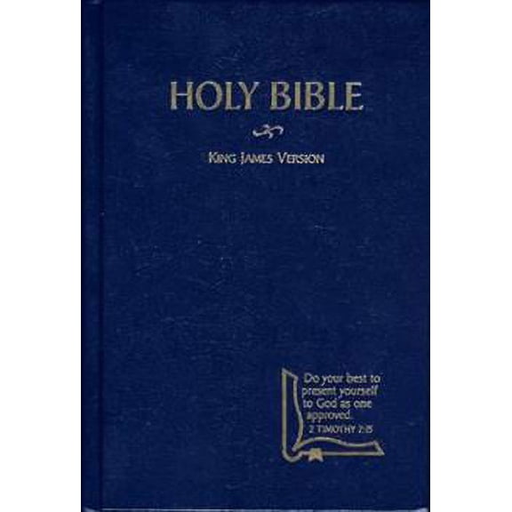 KJV Drill Bible, Blue Hardcover (Hardcover)