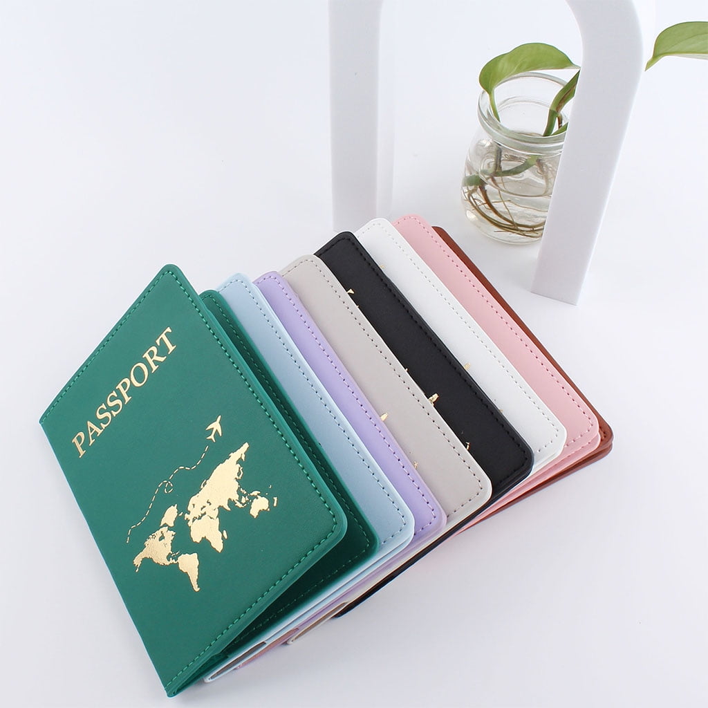 Travel Card Holder Wallet Case Luggage Bag Storage World Map Student Gift 
