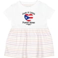 thumbnail image 3 of Inktastic Just a Little Puerto Rican Girls Baby Dress, 3 of 5