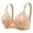 Beige 0820S, variant on Womens Seamless Wireless Bras Full Coverage No Wire Bra Non Padded Adjustment Strap Everyday Bralettes Beige 34