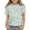 Blue, variant on Girls Cute Summer Tops Size 7 Casual Short Sleeve Crew Neck Girls Tops Funny Daisy Floral Graphic T-Shirts Girls Fashion Tee Tops Saffron 11-12 Years
