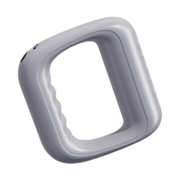 Masajeador de vibración corporal, regalo para hombres y mujeres. Masajeador de espalda eléctrico. Gris