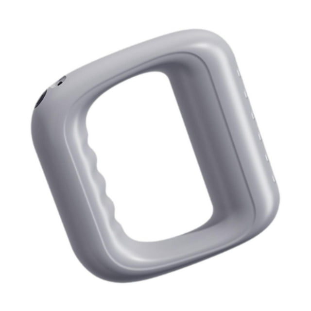 Masajeador corporal vibratorio para músculos, ideal para deportistas y entusiastas del fitness. Gris