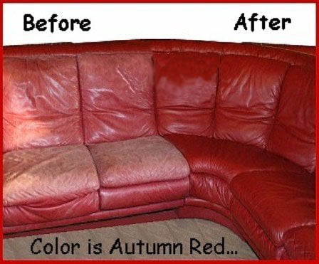 Furniture Leather Max Refinish, Leather Sofa Polish Color