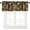 Style_4, variant on Rustic Kitchen Valances for Windows,Vintage Farmhouse Retro Country Moose Deer Tree Elk Rod Pocket Valance Curtain for Restaurant Living Room Bedroom Cafe Decor 54"x18" 1P