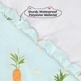 thumbnail image 3 of Watermelon Ice Lolly Square Fitted Table Cover Elastic Tablecloth Reusable Waterproof Fabric Table Cloth for Dining Kitchen Party Indoor Outdoor, 34X34 Inch, 3 of 6