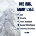 thumbnail image 4 of Plasticplace 55-60 Gallon Trash Bags, High-Density Garbage Bags, Clear Plastic Can Liners, 38” x 60”, Leak-Proof Heavy-Duty Trash Bag, Ideal for Home, Office, Kitchen & Commercial Use, 100 Count, 4 of 7