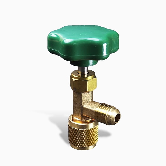 Car A/C Can Tap Valve Replacement Air Conditioner Refrigerant Dispensing Bottle Opener for R12/R22 Repair Replacing Parts