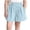 Blue, variant on Cethrio Girls Summer Shorts Size 14, Relaxed Fit Elastic Waist Knitting Cotton Casual Kids Shorts Pink Size 14
