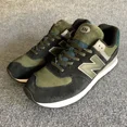 thumbnail image 4 of New Balance Mens 574 Classics U574KBG Black Green Suede Sneaker Shoes Size 11.5, 4 of 5