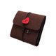 thumbnail image 1 of 201 x 247mm Felt Cover Handmade DIY Vintage Photo Album 30 Black Sheets Home Decoration Birthday Gift (Medium, Coffee), 1 of 4