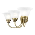 thumbnail image 6 of Livex Lighting Edgemont Bath Light in Antique Brass, 6 of 12