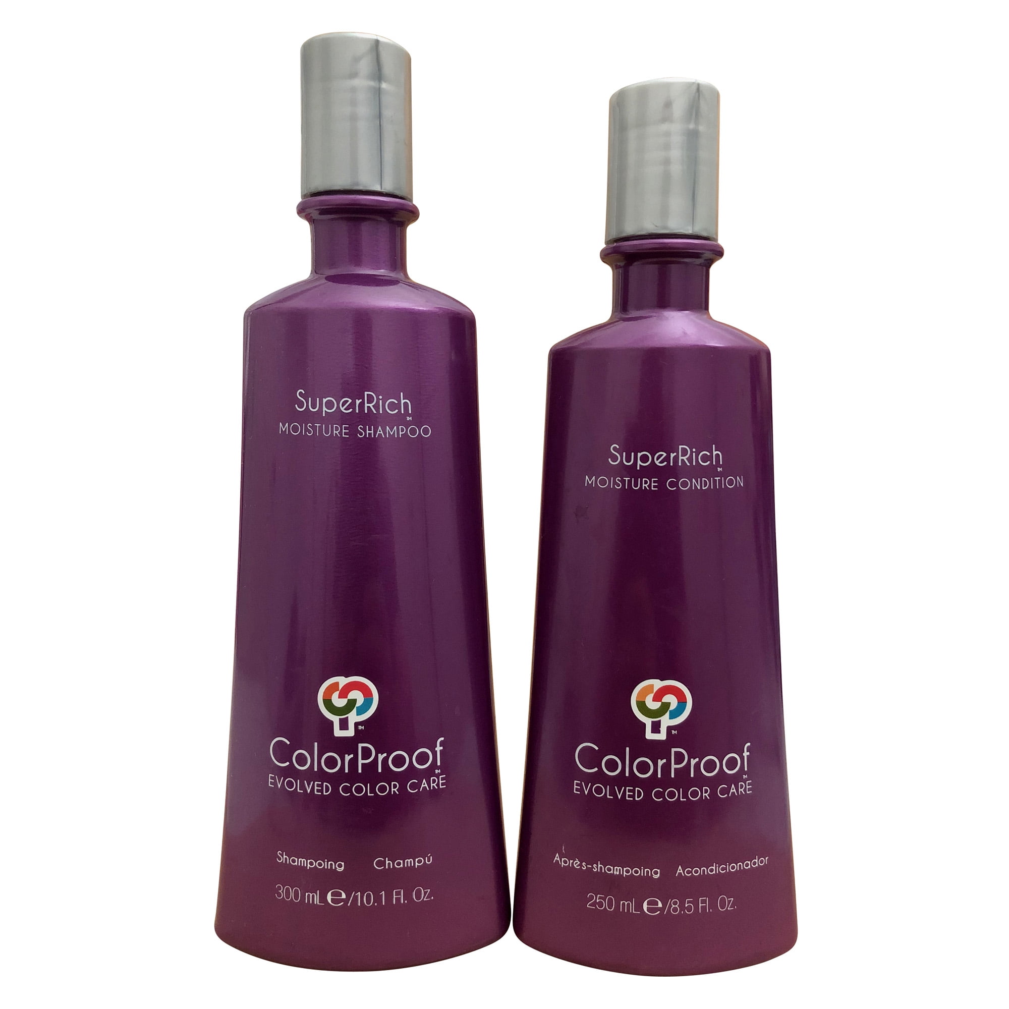ColorProof Super Rich Moisture Shampoo 10.1 OZ & Conditioner Set 8.5 OZ ...