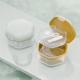 thumbnail image 4 of Dvruxg Denture Case - Portable Leakproof False Teeth Container Denture Cup With Lid, Portable Denture Cup | Denture Bath Case, Waterproof Dentures Case, Denture Container for Home, Offices, 4 of 5