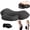 Black, variant on 3-in-1 Cervical Neck Massager Pillow with Heat, Vibration & Airbag Traction, Ergonomic Memory Foam Support Cushion for Neck Hump & Pain Relief, Portable(Grey)