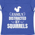 thumbnail image 4 of Inktastic Easily Distracted by Squirrels Boys or Girls Toddler T-Shirt, 4 of 5