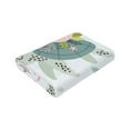 thumbnail image 6 of Kll Fleece Blanket Plush Throw Blanket Turtle And Sea Life,Soft Fuzzy Cozy Flannel Blanket For Couch Sofa Bed.(50"X40"), 6 of 9