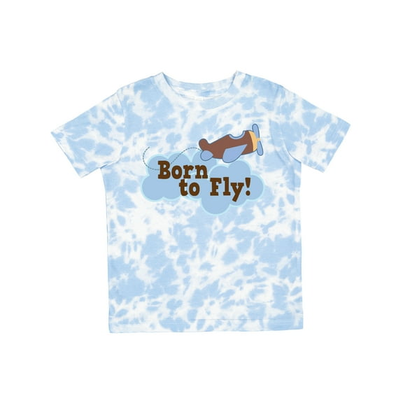 Inktastic Airplane Future Pilot Born to Fly Boys Toddler T-Shirt