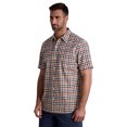 thumbnail image 3 of Chaps Men's Short Sleeve Stretch Cotton Slub Shirt, Sizes XS-4XB, 3 of 3