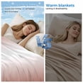 thumbnail image 2 of Red Ombre Cooling Blanket, Lightweight Breathable Summer Throw Blanket with Double Sided Cold Effect, Modern Gradient Abstract Art Picnic Beach Blankets Bed Sheet for Hot Sleepers 50"x60", 2 of 8