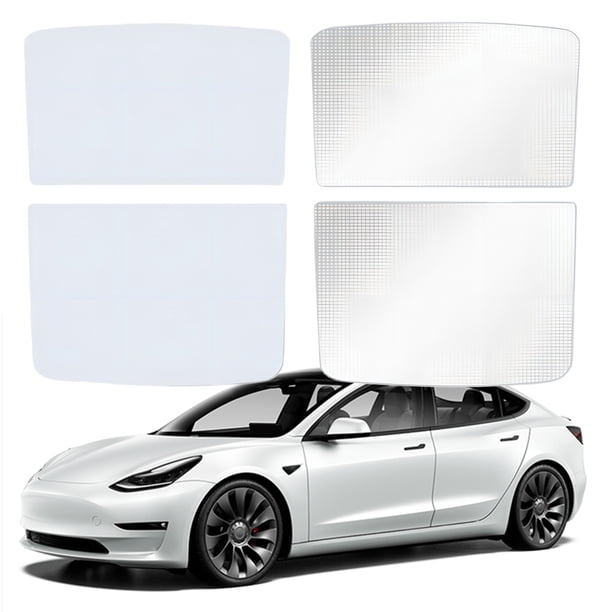 Parasol techo cristal aislamiento térmico para Tesla Model 3 Y 2020-2024 accesorios