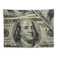 thumbnail image 5 of Autua Benjamin Franklin Tapestry Wall Hanging Unique Style Graphic Tapestries Home Wall Decor Art for Living Room Bedroom Apartment Farmhouse Dorm 60x50inch, 5 of 6