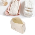 thumbnail image 1 of Bolsa Organizadora Para Pañales, Bolsa Organizadora Para Pañales, Exquisito Bordado, Algodón Suave, Bolsa Para Cochecito De Gran Capacidad, Organizador Para Viajes, 1 of 7