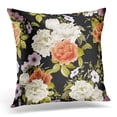 thumbnail image 1 of BSDHOME White Flower Floral Pattern with Convolvulus and Roses Watercolor Peony Pillow Case Pillow Cover 20x20 inch, 1 of 1