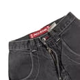 thumbnail image 5 of Venta directa de pantalones cortos de mezclilla con estampado hip-hop, pantalones de pierna ancha informales americanos para hombres, 5 of 5