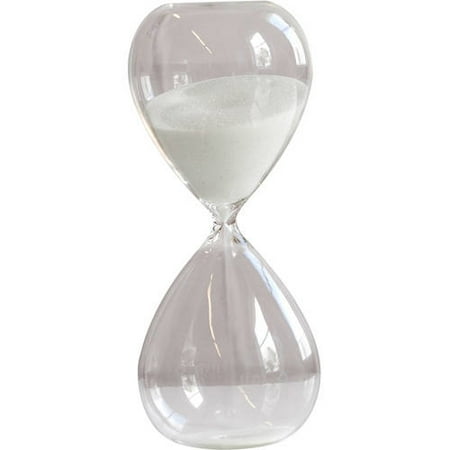 - Tabletop Decorative Hour Glass with White Sand