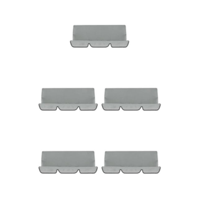Guardoinrt Coussin Oscillant Respirant et Confortable Couvre Robuste et Durable Polyester Multifonctions Imperméable à l'Eau Swing Cover Gris 5Set