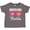 Charcoal Grey, variant on Siesta Key Florida Beach Trip Girls Toddler T-Shirt