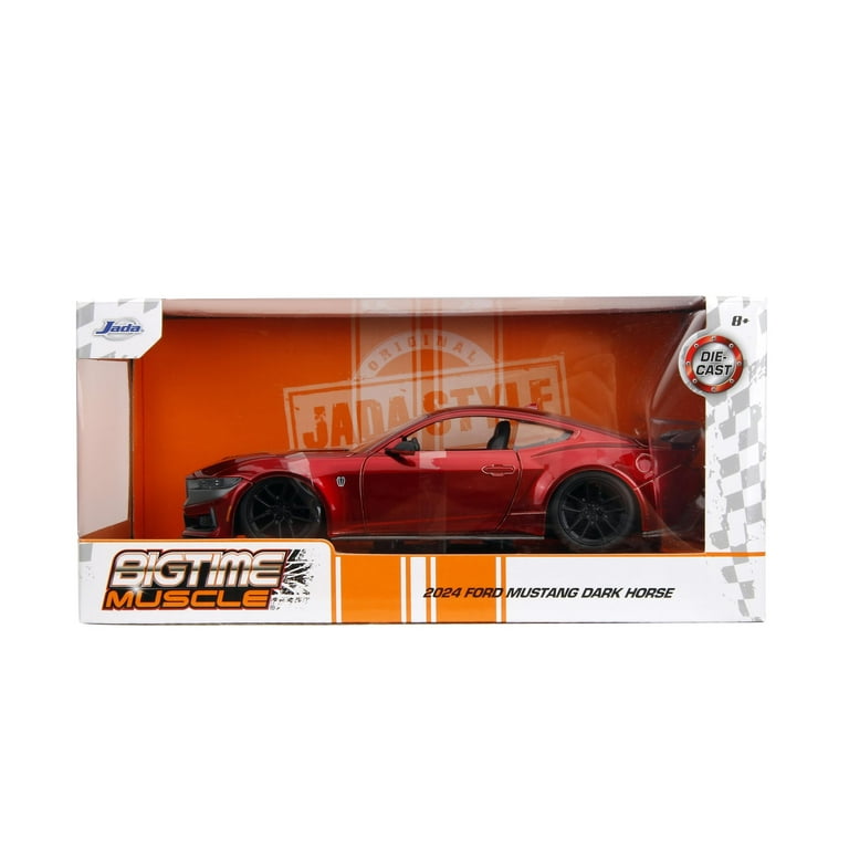 ビッグタイムマッスル - 2024 フォード・マスタング・ダークホース(レッド) Amazon.co.jp: JADA TOYS1:24スケール ビッグタイムマッスル