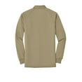 thumbnail image 5 of CornerStone Men's Long Sleeve Performance Polyester Polo Shirt CS410S, 5 of 5