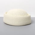 thumbnail image 7 of Hsqqdc Straw Pillbox Hat, Retro Wedding Fedora Fashion Beret Fascinator Painter Hat, 7 of 7